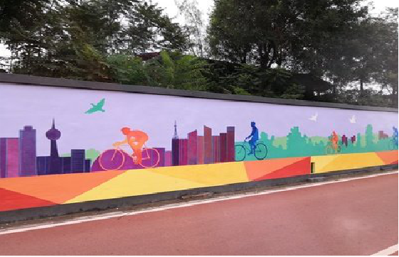 海安墙体彩绘-围墙