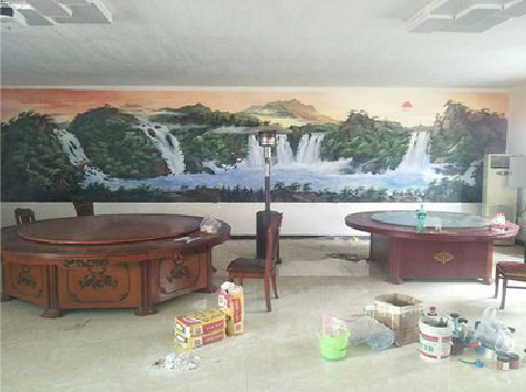 海安墙绘-写实风景