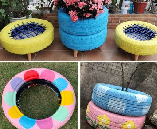 海安墙体彩绘-变废为宝