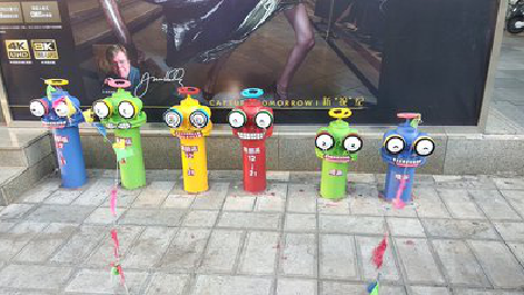 海安商业区彩绘