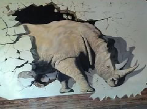 海安在墙绘中，如何绘制3D效果？